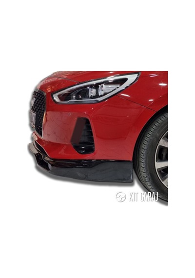 Kit Garaj Hyundai I30 2017 Makyajlı Ön Ek Plastik Sportif & Dayanıklı Tasarım Boyasız