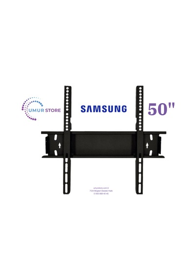 Samsung Qe 50q7f 50inc 125 Cm 4k 42 , 43 , 49 , 50 Uyumlu Lcd Led Tv Sabit Duvar Askı Aparatı