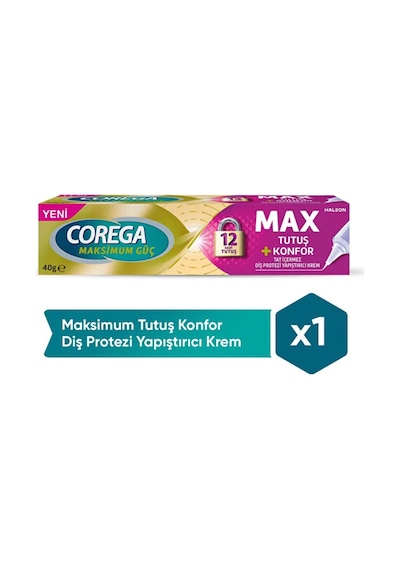 Diş Protezi Yapıştırıcı Krem - Yastık Konforu - 40 Gr