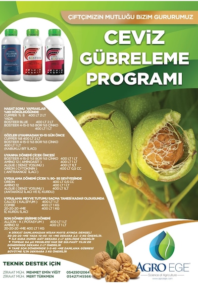 Agroege Bosteer Amino 12 - Sıvı Aminoasit ( 1 L ) 1 Litre