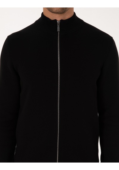 Pierre Cardin Erkek Siyah Hırka Triko 50315821-vr046 Siyah