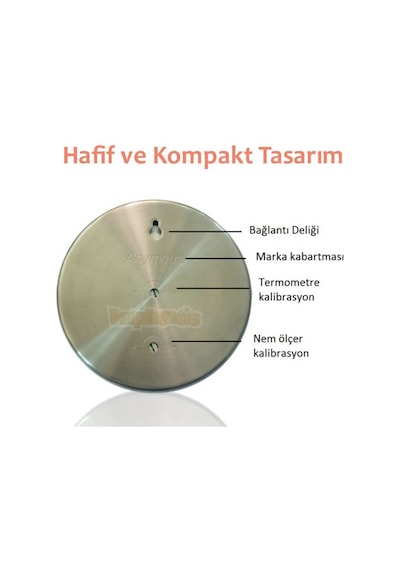 Anymetre Th603 Termometre Nem Ölçer Higrometre N11.1073