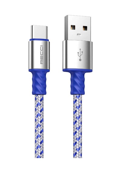 Rtc-n32c Instant Serisi Usb-a To Type-c 3a Hızlı Şarj Özellikli Şarj Ve Data Kablosu 1m Gümüş