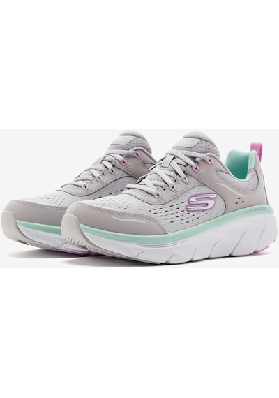 Skechers D'lux Walker 2.0 - Daisy Doll Kadın Gri Spor Ayakkabı 150093 Gymt Gri