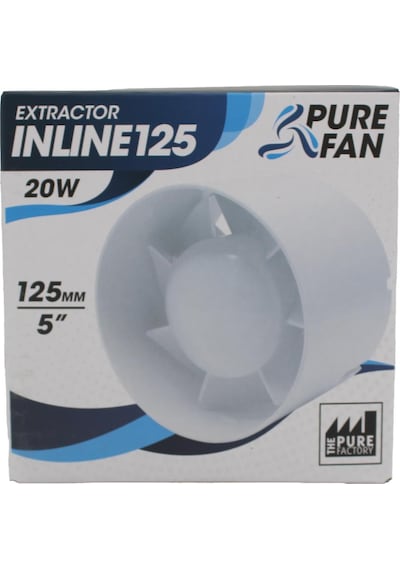 Pure Aksiyel Havalandırma Fanı 190 M3/125 Mm