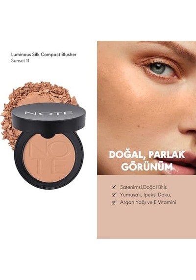 Luminous Silk Compact Blusher 11 Sunset Toz Allık 0