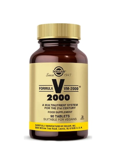 Solgar Formula Vm-2000 Multivitamin Ve Mineral 90 Tablet