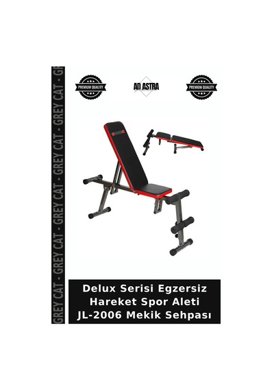Delux Serisi Egzersiz Hareket Spor Aleti Jl-2006 Mekik Sehpası