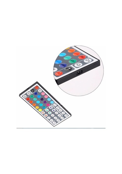 Led Rgb Kontrol Kumandası Animasyonlu 12 Volt 44 Tuşlu (321741778)