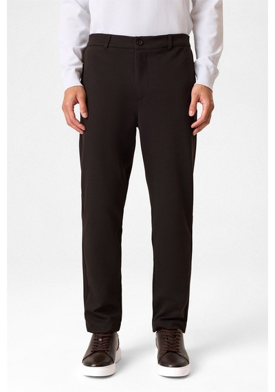 Back And Bond Kahve Regular Fit Diagonel Jogger Pantolon Çok Renkli