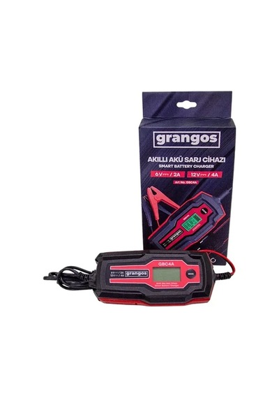 Grangos Gbc4a 6v / 12v 70 Ah Akıllı Dijital Akü Şarj Bakım