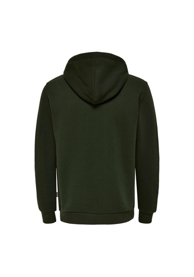 Only & Sons Onsceres Hoodie Sweat Noos Erkek Yeşil Sweatshirt - 22018685 Yeşil