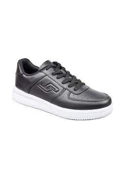Jump 22233 Siyah Beyaz Comfort Taban Erkek Sneaker Ayakkabı Siyah - Beyaz