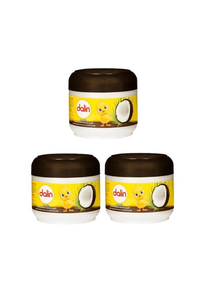 Dalin 3 Adet Hindistan Cevizi Pamuk Ve Shea Yağı Vazelin 100 ML