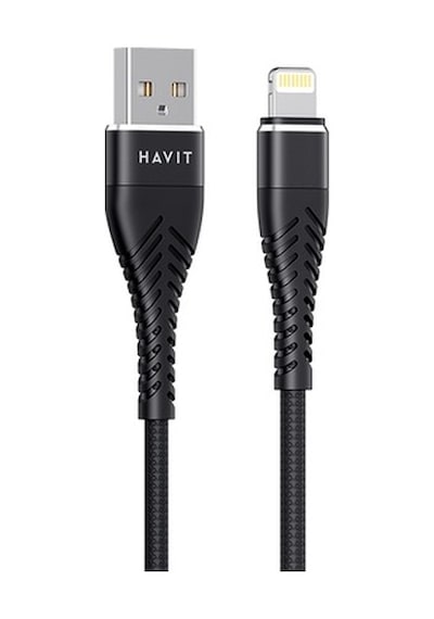 Havit Cb705 Apple Uyumlu iOS Lightning Hızlı Şarj Kablosu- 2.1A - 1M