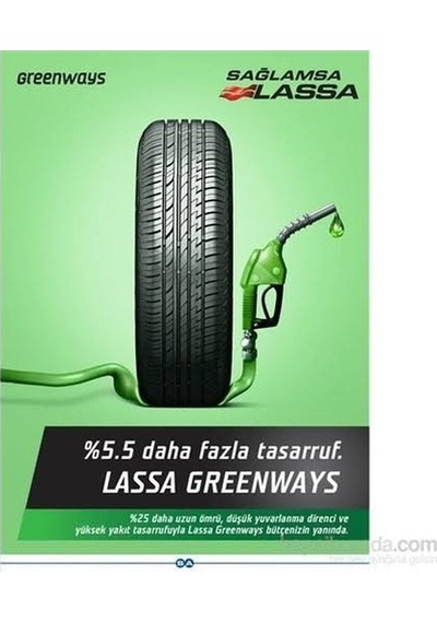 Lassa 185/55R14 80H Greenways Yaz  Lastiği 2025