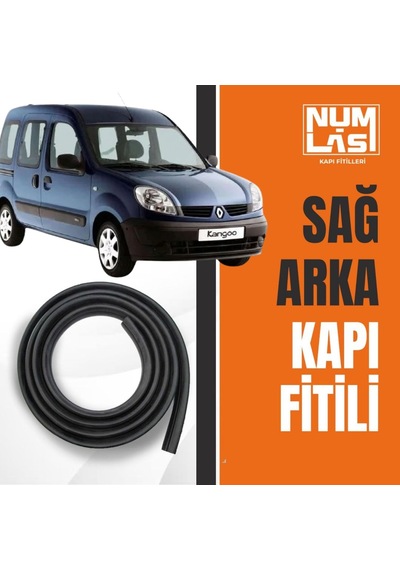 Renault Kango 1998-2007 Sağ Arka Kapı Fitili-a Kalite-numlas-nm5005