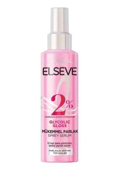 Elseve Glycolıc Gloss Parlak Sprey Serum 150 Ml - 3 Adet Tarı