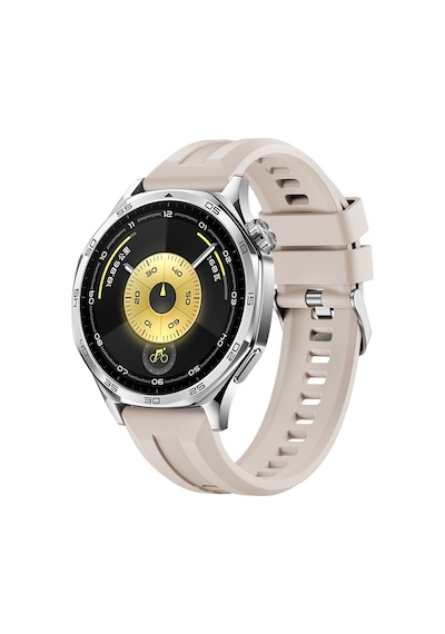 Huawei Watch Gt 3 46mm Uyumlu Silikon Kordon Krd-148 - Starlight - T40085