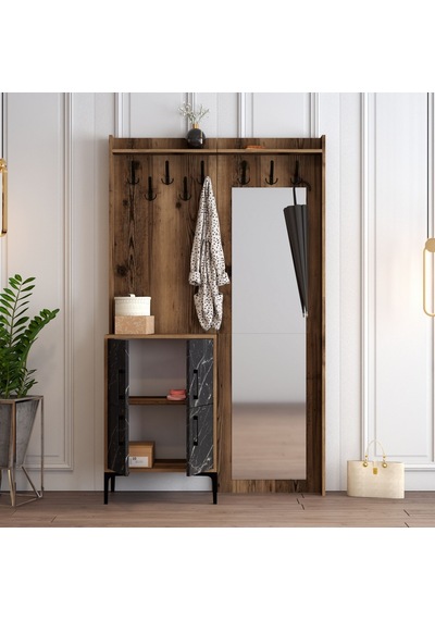Variant Variant Bc Portmanto Ceviz/Siyah Mermer