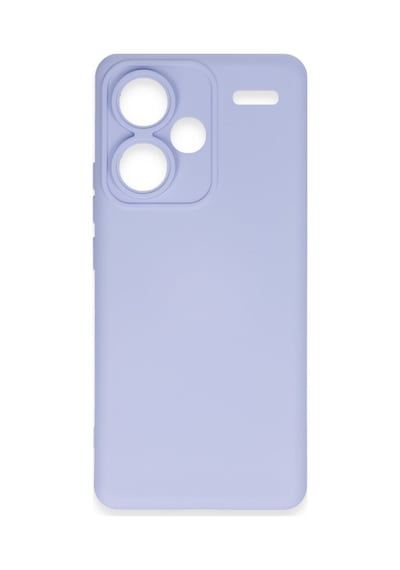Redmi Note 13 Pro Plus Kılıf Nano İçi Kadife Silikon - Lila Bz8683140774264
