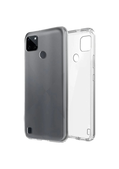 Gld-spt- Newface Realme C25y Kılıf Lüx Şeffaf Silikon