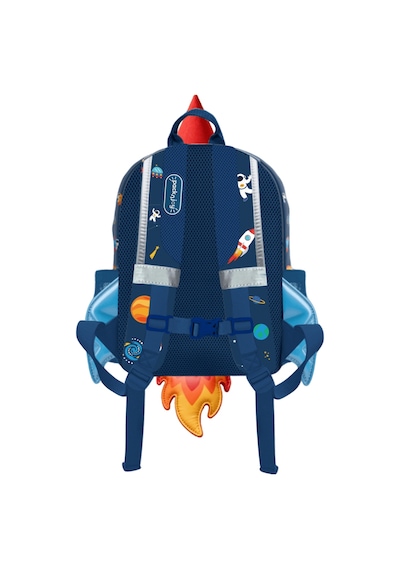 Packnjoy - Çocuk Sırt Çantası Small 2-4 Yaş - Star Explorer Lacivert