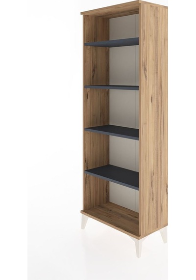 Arges Dolap 4 Raflı 60x30x163 Çam-antrasit Atlas Çam Arges Dolap 4 Raflı 60x30x163 Çam-antrasit Atlas Çam
