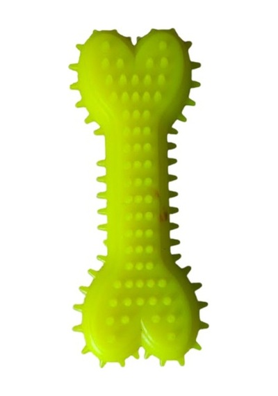 Plastik Dikenli Kaval Kemik 15 Cm Sarı Sarı