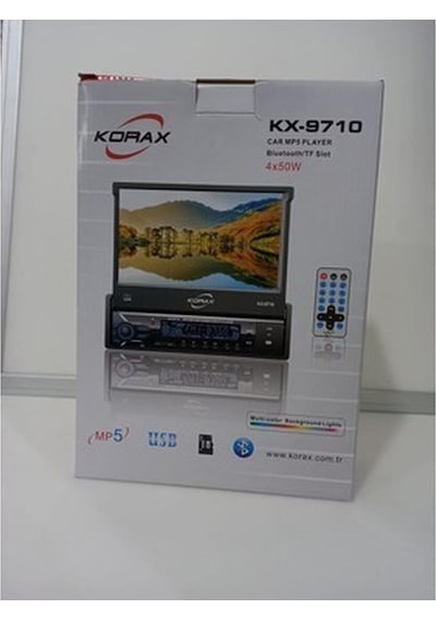 Korax Kx-9710 Oto Teyp 7 Inçh Indash Usb Bluetooth Play Oto Teyp