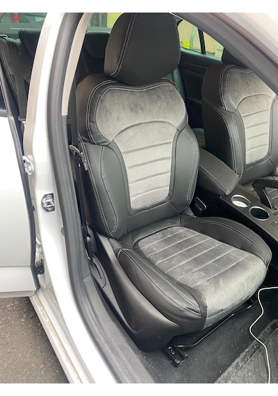 Megane 4 Arka Sırt 2+1 Model Gri Taytüyü Siyah Deri Karışımı Gri Ip