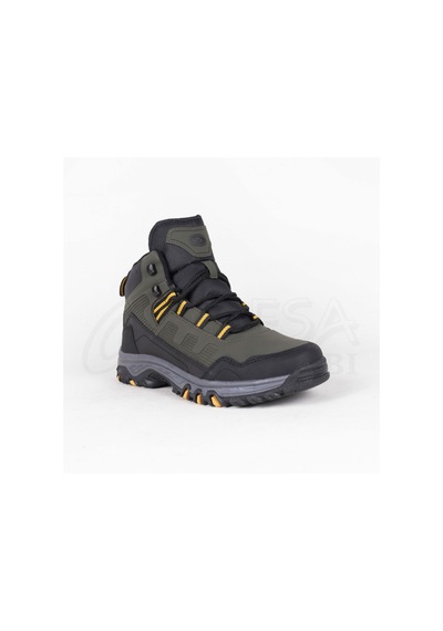 Erkek Yarım Boğaz Su Geçirmez Outdoor Bağcıklı Fermuarlı Bot Haki