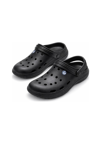 Siyah Plaj Bahçe Günlük Çeyiz Rahat Kaymaz Taban Ortopedik Kadın Erkek Unisex Kapalı Terlik Siyah - Siyah Siyah Plaj Bahçe Günlük Çeyiz Rahat Kaymaz Taban Ortopedik Kadın Erkek Unisex Kapalı Terlik Siyah - Siyah