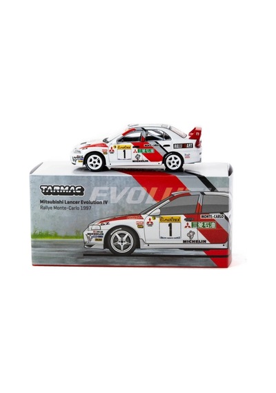 Eco Lounge 1/64 Mitsubishi Lancer Lution Iv Rallye Monte-carlo 1997