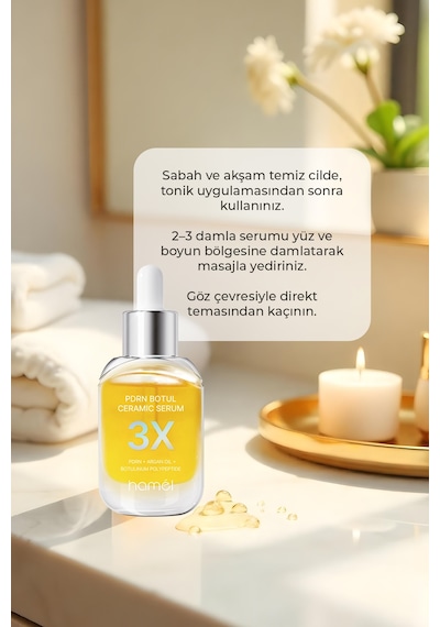 Hamel 3X Pdrn Botul Ceramic Serum Sodium Dna Serum Kore 30 ML