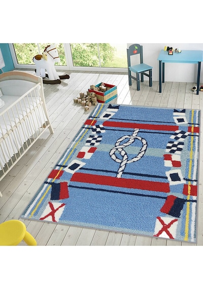 Rovigo Home Dijital Baskı Yıkanabilir Kaymaz Taban Çocuk Halısı RVG4029 Çok Renkli
