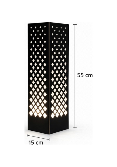 Modern Dekoratif Lamba / Aplik 55 Cm Işık Desenli, 4 Panelli Şık Ortam Aydınlatması Beyaz Diğer