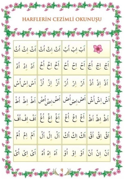 Hiranur Kuran Elifbası Mavi 5+yaş Kur'an Öğreniyorum / İlmi ...