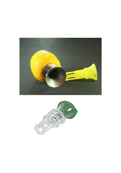 Limon Sıkacağı Kapaklı Neon Renkli Limonmatik