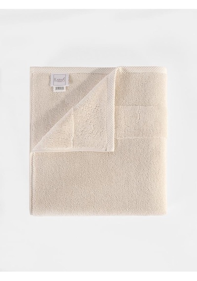 Cotton %100 Banyo Havlusu 50x90 Cm Krem