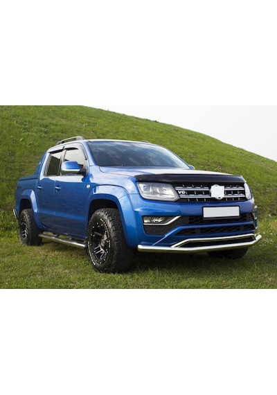 Isuzu Dmax 2006+ Off Road Ön Tampon Koruma Demiri Krom Çiftli Bı