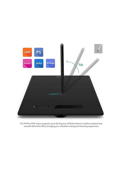 Xp-pen G960s Grafik Tablet 9x6 İnç Kalem Tablet Çizim Tableti, Windows 10/8/7 Ve Mac Os Ve Android İ