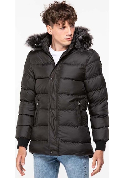 Slazenger Harshal Erkek Mont Siyah