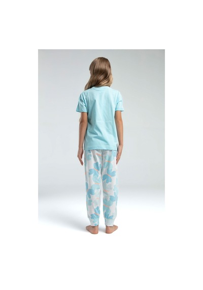 Rolypoly Kız Çocuk Mavi Pijama Takımı Rp3597-c-v3 Mavi