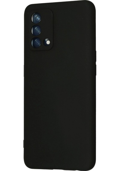 Newface Oppo A74 4g Kılıf Nano İçi Kadife Silikon Glblseme - 63 - Siyah Sıyah