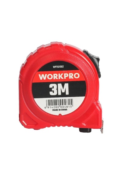 Workpro Wp261002 3mx16mm Beyaz Çelik Şerit Metre Standart