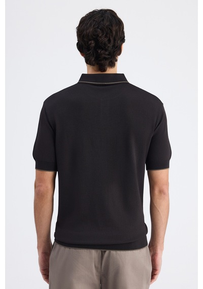 D's Damat Ds Damat Regular Fit Kahverengi Düz Örgü Kazak 6hc060192525m Çok Renkli