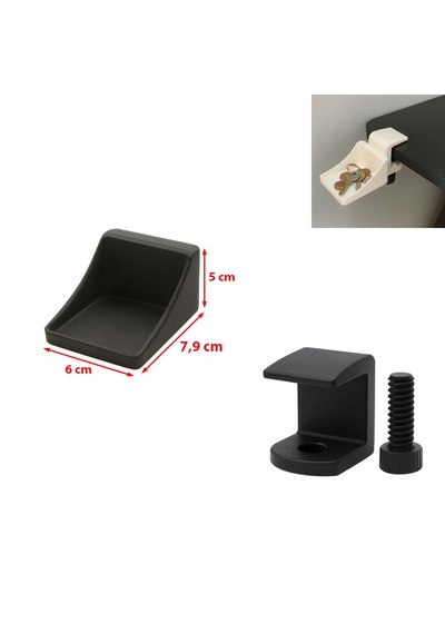 Özel 3d Baskı Küçük Tepsi Modüler Masa Düzenleyici Ataş, Para, Anahtarlık, Cüzdan Vb. Için Tak Çıkar Düzenleyici Küçük Tepsi Ebat: 7,9 Cm X 6 Cm X 5 Cm Kırmızı