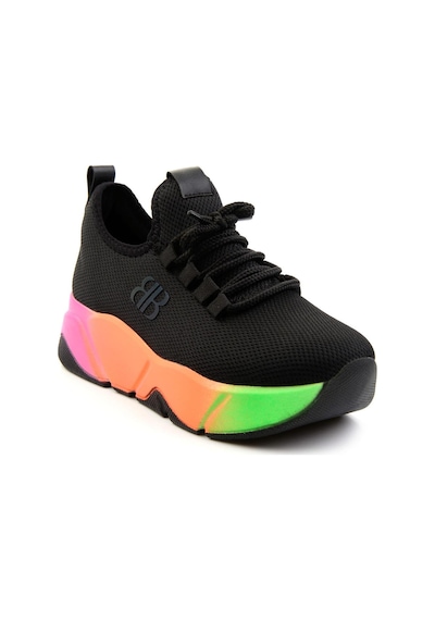 Bambi Siyah Çok Renkli Kadın Sneaker K01824212417 Çok Renkli