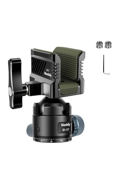 Manbily Bh U-7 Ayarlanabilir Tripod Başlığı Tripod Kafası